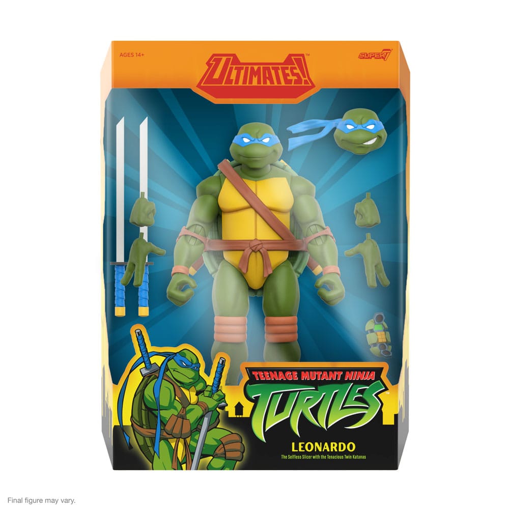 Teenage Mutant Ninja Turtles Ultimates Actionfigur Wave 12 Leonardo 18 ...