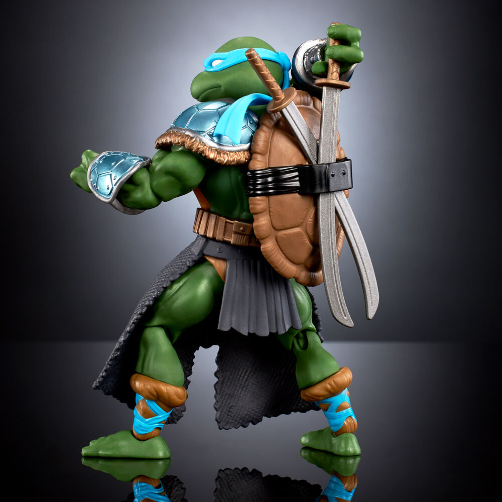 MOTU x TMNT: Turtles of Grayskull Actionfigur Stealth Armor Leonardo 14 ...