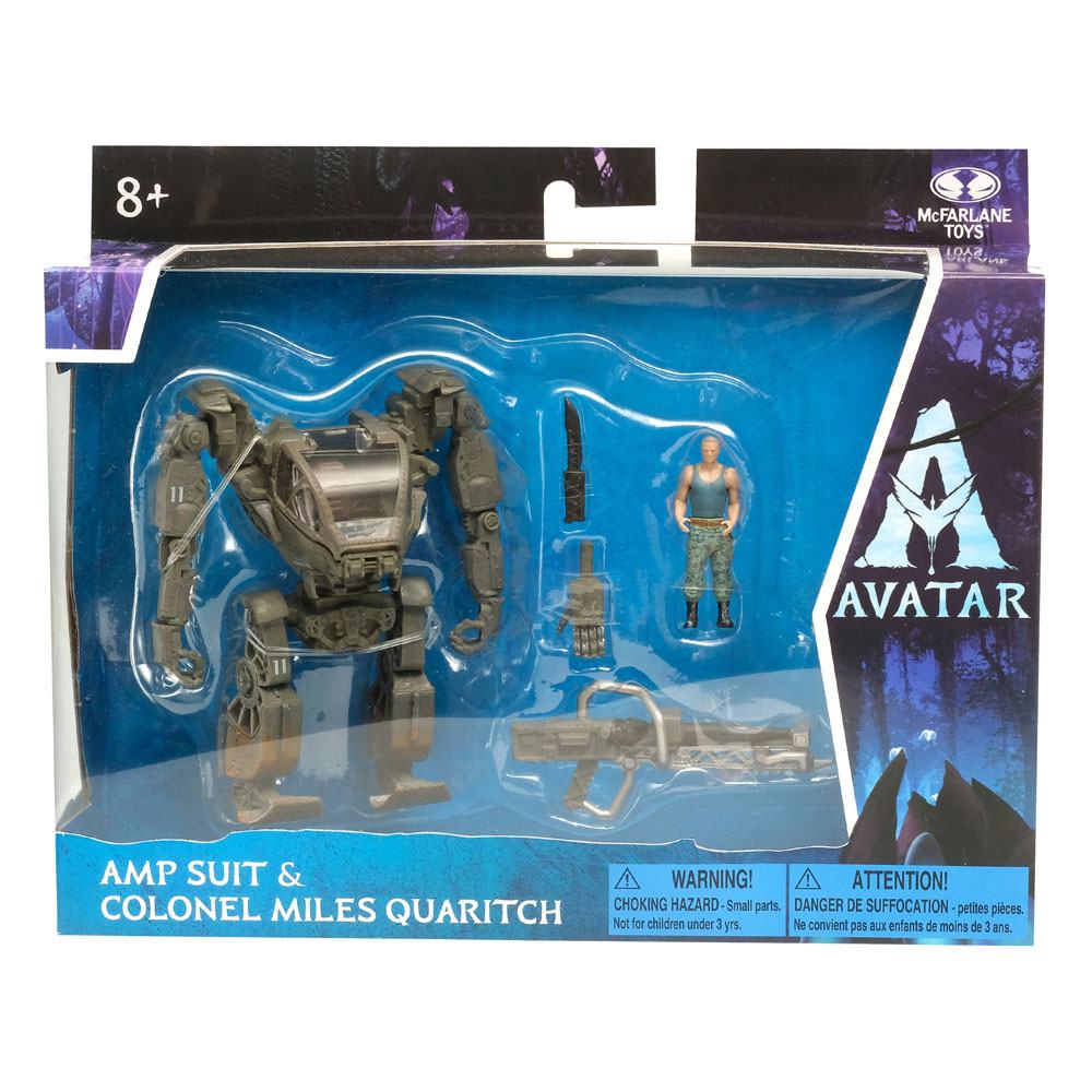 Avatar - Aufbruch nach Pandora Deluxe Medium Actionfiguren Amp Suit & Colonel Miles Quaritch